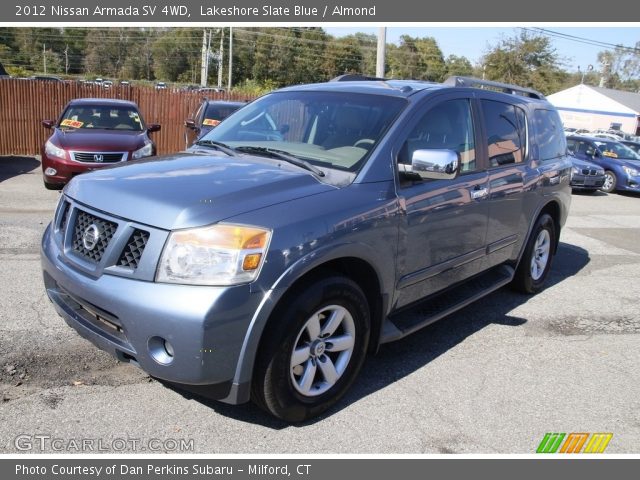 2012 Nissan Armada SV 4WD in Lakeshore Slate Blue