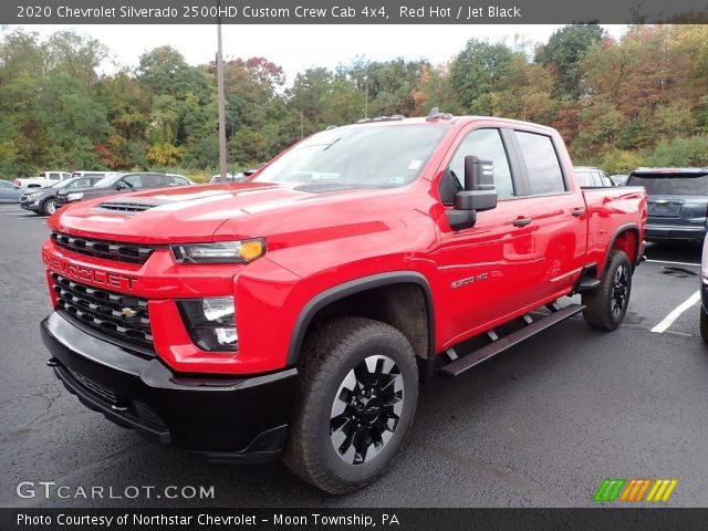 2020 Chevrolet Silverado 2500HD Custom Crew Cab 4x4 in Red Hot