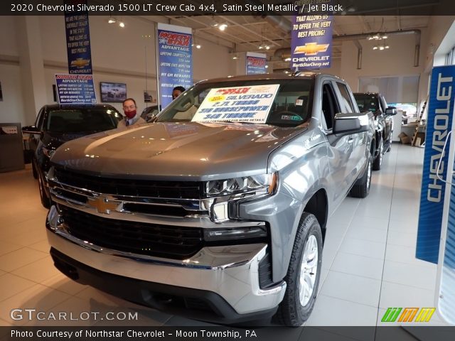 2020 Chevrolet Silverado 1500 LT Crew Cab 4x4 in Satin Steel Metallic