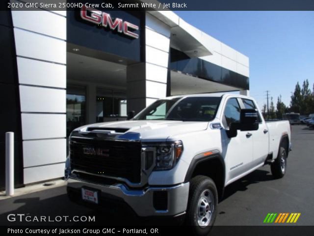 2020 GMC Sierra 2500HD Crew Cab in Summit White