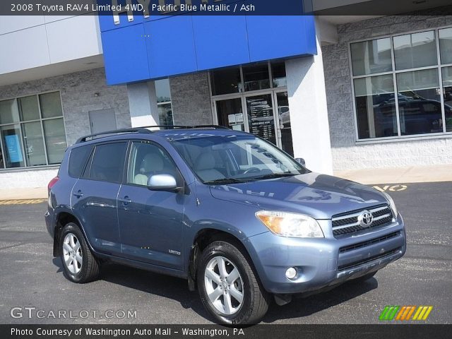 2008 Toyota RAV4 Limited 4WD in Pacific Blue Metallic