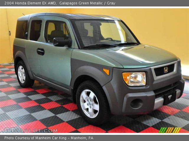 2004 Honda Element EX AWD in Galapagos Green Metallic