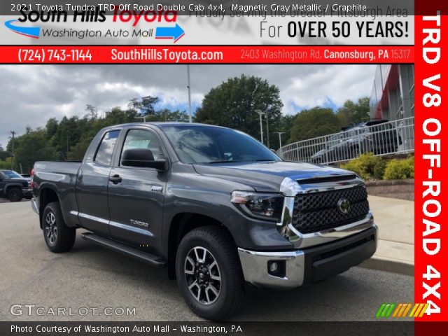 2021 Toyota Tundra TRD Off Road Double Cab 4x4 in Magnetic Gray Metallic