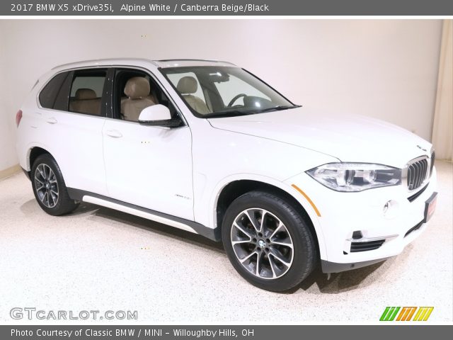 2017 BMW X5 xDrive35i in Alpine White