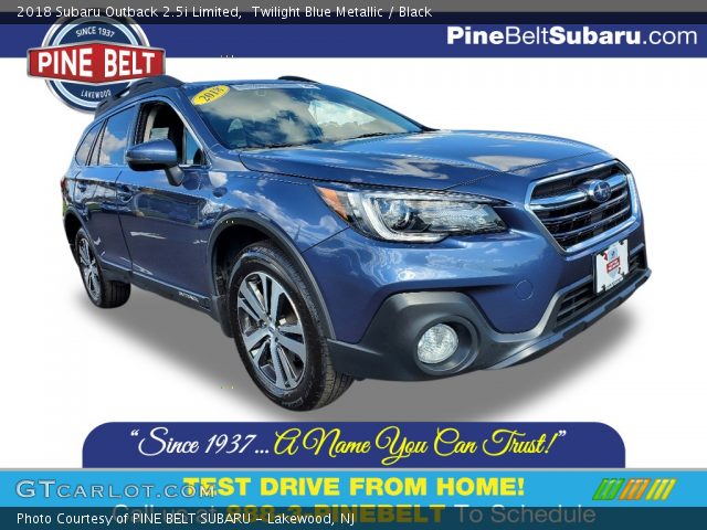 2018 Subaru Outback 2.5i Limited in Twilight Blue Metallic