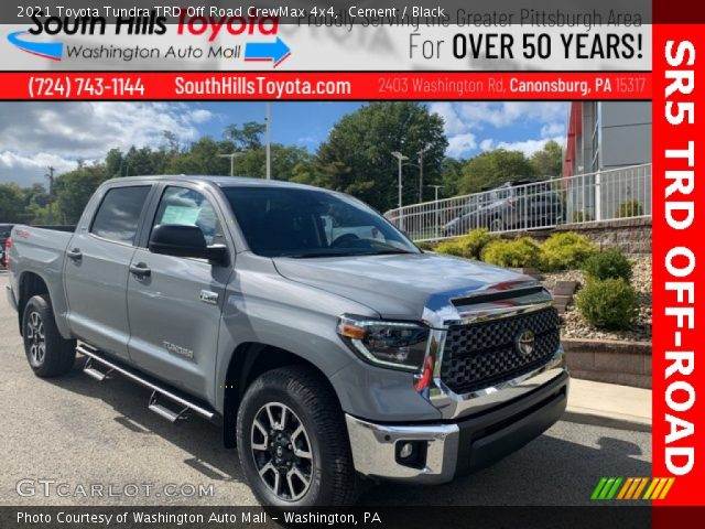 2021 Toyota Tundra TRD Off Road CrewMax 4x4 in Cement