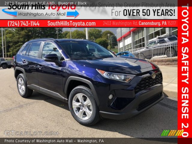 2021 Toyota RAV4 XLE AWD in Blueprint