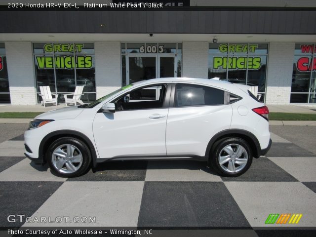 2020 Honda HR-V EX-L in Platinum White Pearl