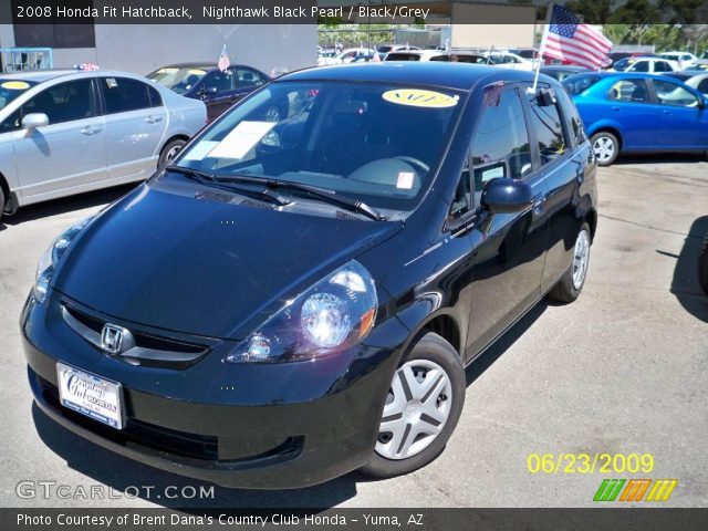2008 Honda Fit Hatchback in Nighthawk Black Pearl