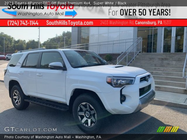 2021 Toyota 4Runner TRD Off Road Premium 4x4 in Super White