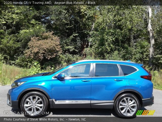 2020 Honda CR-V Touring AWD in Aegean Blue Metallic