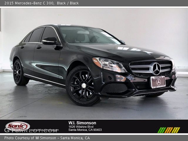 2015 Mercedes-Benz C 300 in Black