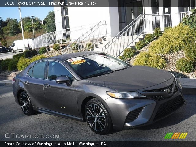 2018 Toyota Camry SE in Predawn Gray Mica