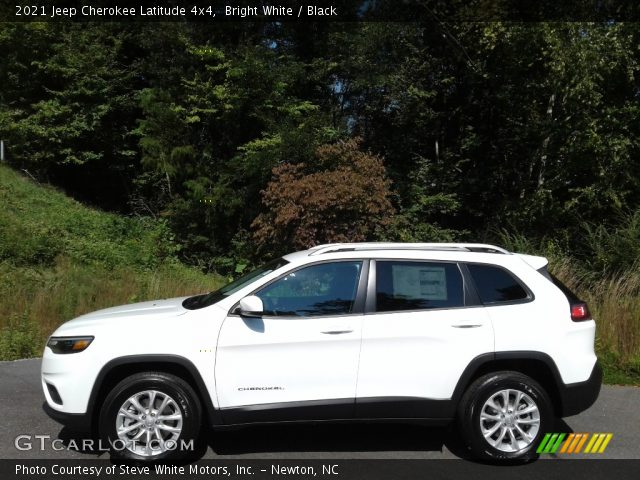 2021 Jeep Cherokee Latitude 4x4 in Bright White