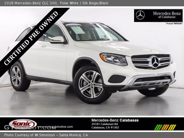 2018 Mercedes-Benz GLC 300 in Polar White