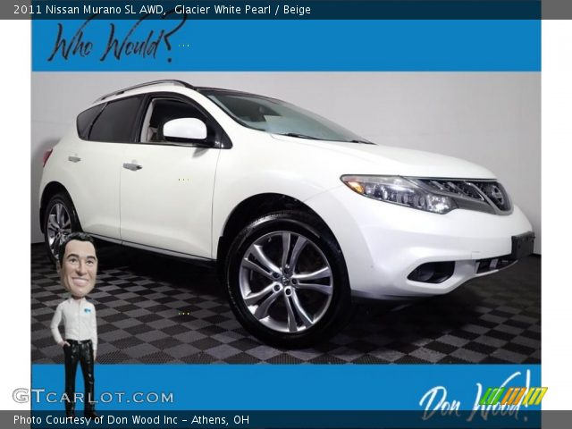 2011 Nissan Murano SL AWD in Glacier White Pearl