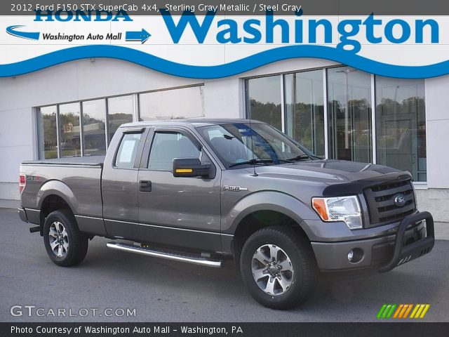2012 Ford F150 STX SuperCab 4x4 in Sterling Gray Metallic