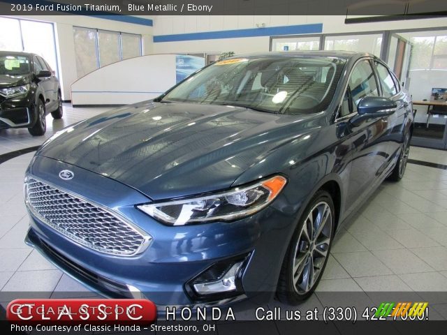 2019 Ford Fusion Titanium in Blue Metallic