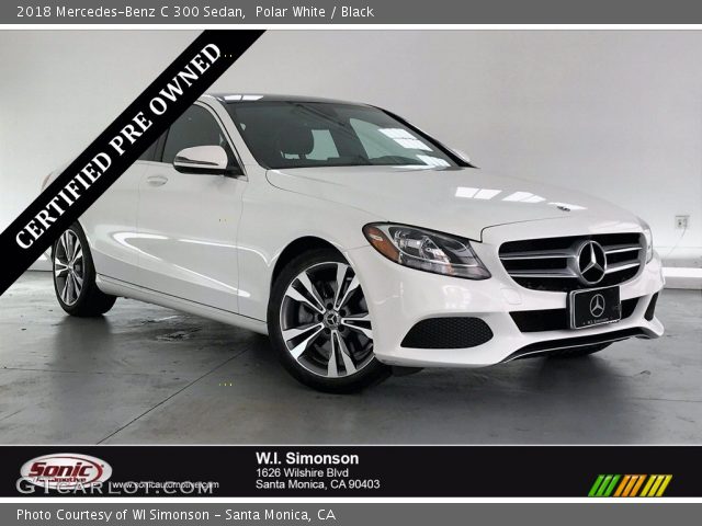 2018 Mercedes-Benz C 300 Sedan in Polar White