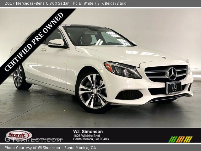 2017 Mercedes-Benz C 300 Sedan in Polar White