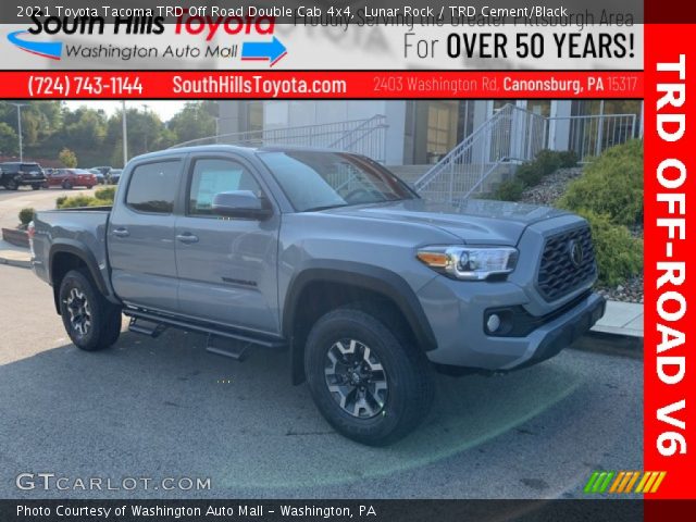 2021 Toyota Tacoma TRD Off Road Double Cab 4x4 in Lunar Rock