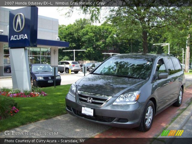 2007 Honda Odyssey EX-L in Nimbus Gray Metallic