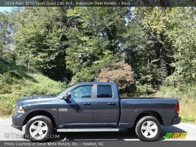 2014 Ram 1500 Sport Quad Cab 4x4 in Maximum Steel Metallic