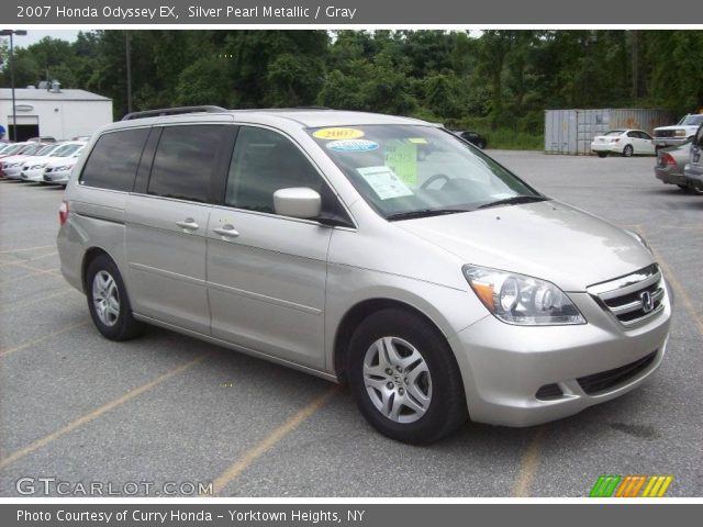 2007 Honda Odyssey EX in Silver Pearl Metallic