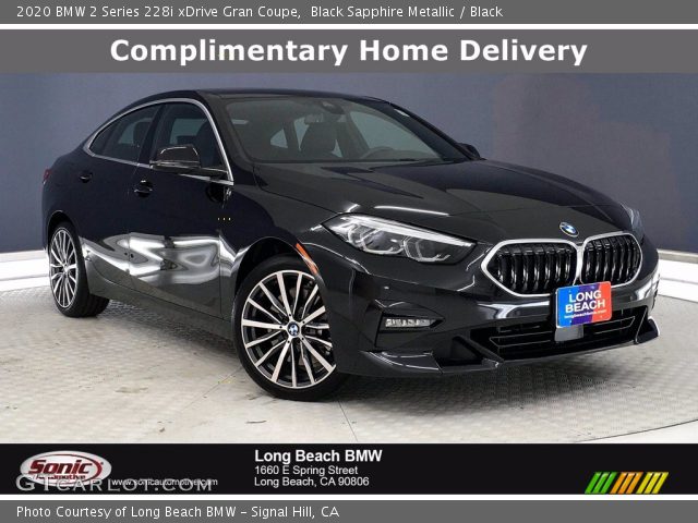 2020 BMW 2 Series 228i xDrive Gran Coupe in Black Sapphire Metallic