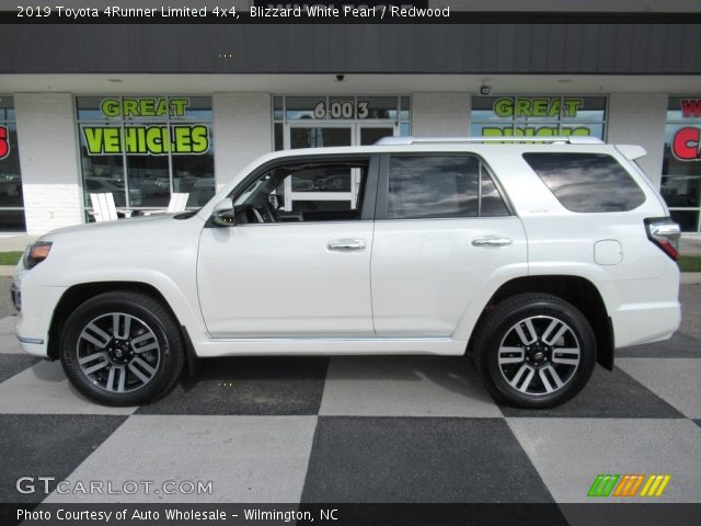 2019 Toyota 4Runner Limited 4x4 in Blizzard White Pearl
