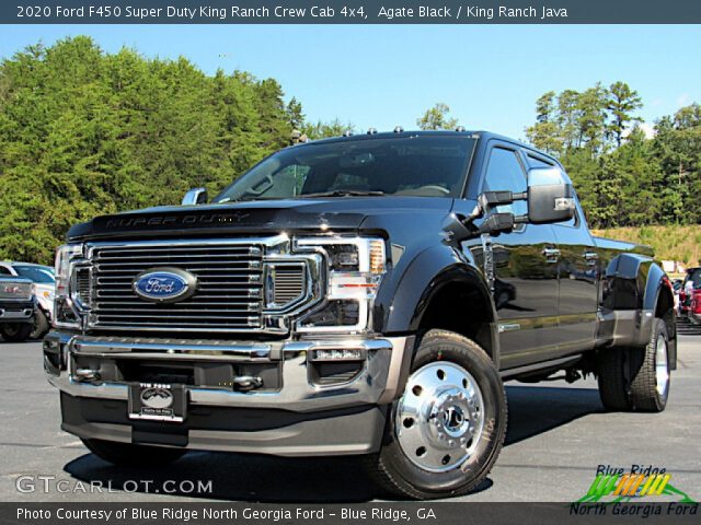 2020 Ford F450 Super Duty King Ranch Crew Cab 4x4 in Agate Black