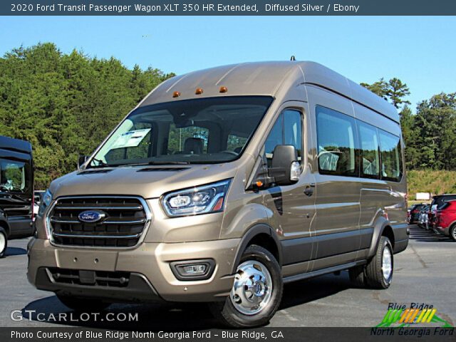 2020 Ford Transit Passenger Wagon XLT 350 HR Extended in Diffused Silver