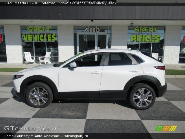 2020 Mazda CX-30 Preferred in Snowflake White Pearl Mica