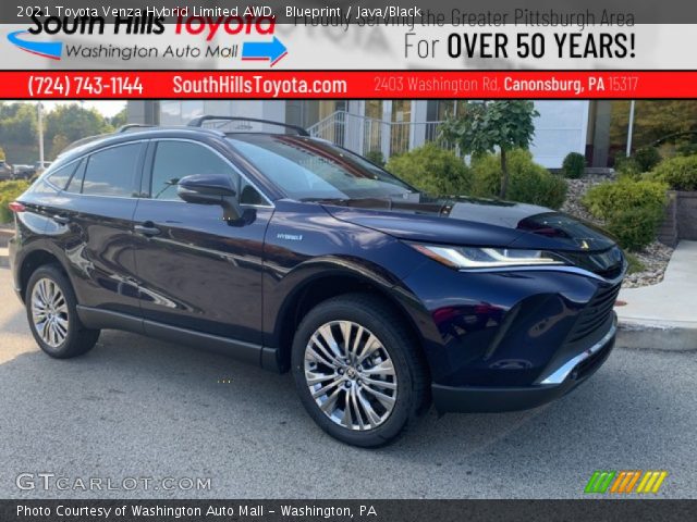 2021 Toyota Venza Hybrid Limited AWD in Blueprint