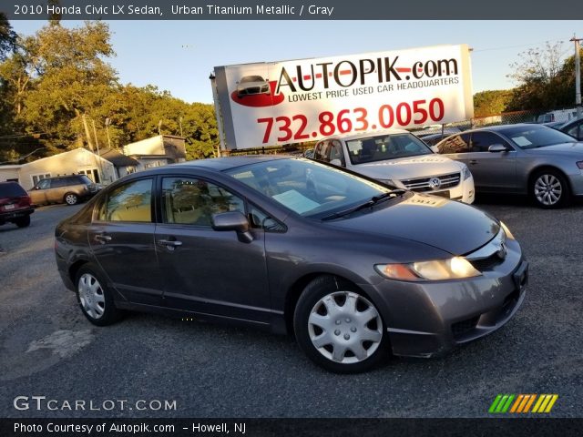 2010 Honda Civic LX Sedan in Urban Titanium Metallic