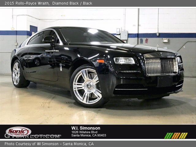 2015 Rolls-Royce Wraith  in Diamond Black