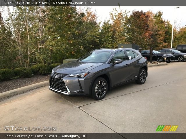 2020 Lexus UX 250h AWD in Nebula Gray Pearl