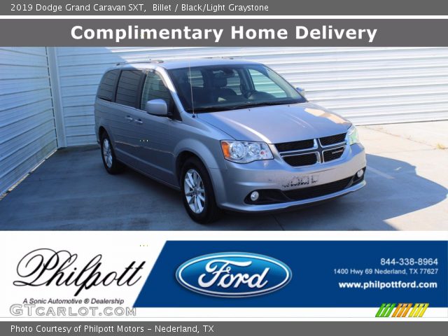 2019 Dodge Grand Caravan SXT in Billet