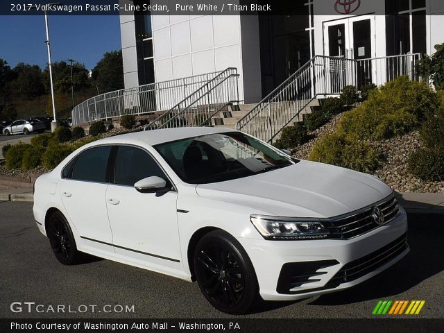 2017 Volkswagen Passat R-Line Sedan in Pure White