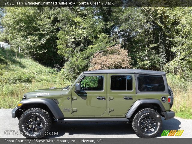 2021 Jeep Wrangler Unlimited Willys 4x4 in Sarge Green