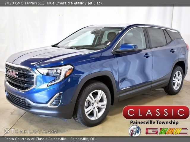 2020 GMC Terrain SLE in Blue Emerald Metallic