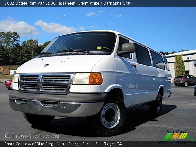 2002 Dodge Ram Van 3500 Passenger in Bright White