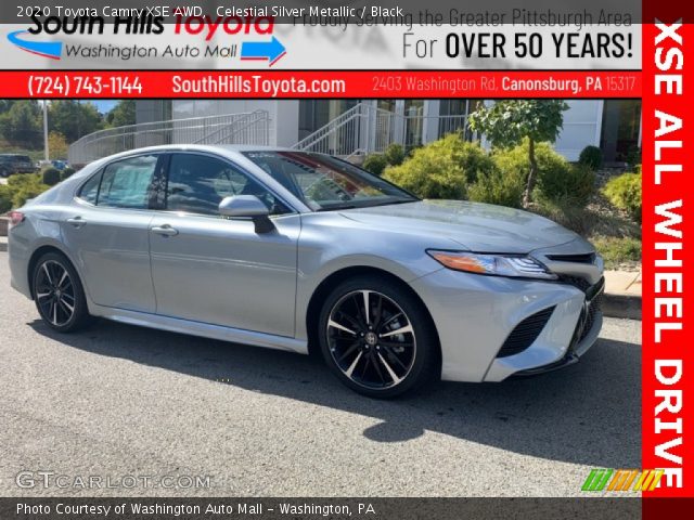 2020 Toyota Camry XSE AWD in Celestial Silver Metallic