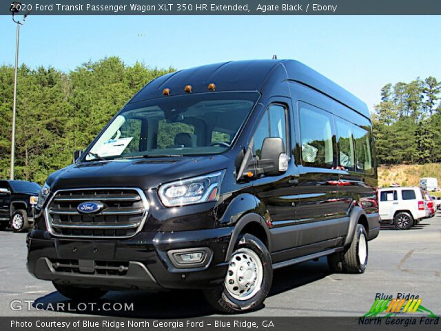 2020 Ford Transit Passenger Wagon XLT 350 HR Extended in Agate Black