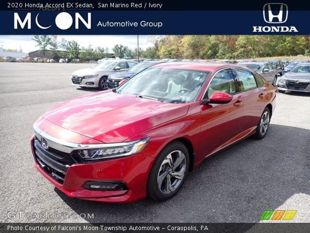 2020 Honda Accord EX Sedan in San Marino Red