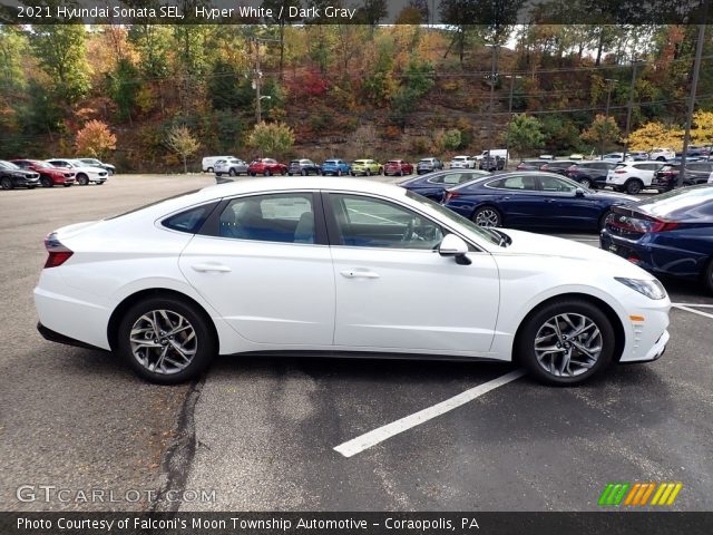 2021 Hyundai Sonata SEL in Hyper White