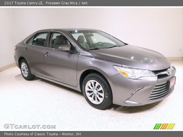2017 Toyota Camry LE in Predawn Gray Mica