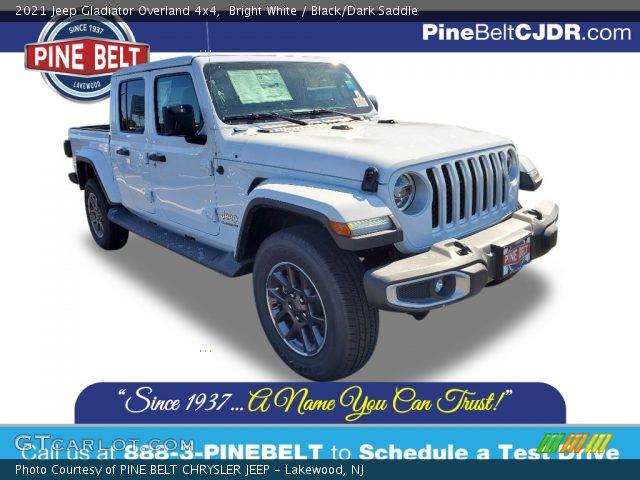 2021 Jeep Gladiator Overland 4x4 in Bright White