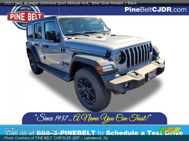 2021 Jeep Wrangler Unlimited Sport Altitude 4x4 in Billet Silver Metallic
