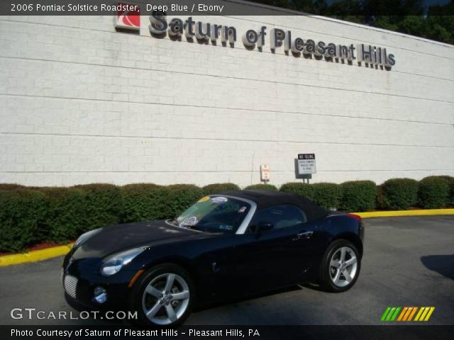2006 Pontiac Solstice Roadster in Deep Blue
